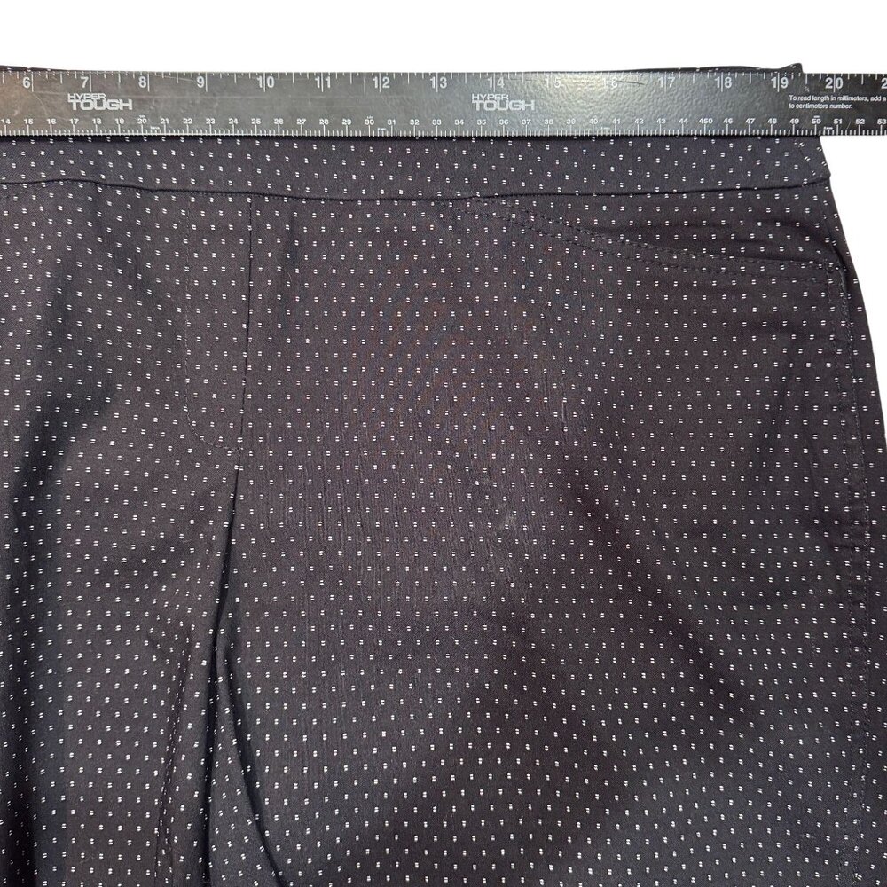 Hilary Radley Bermuda Shorts  Womens XXL Navy/Off-White Stretch Preppy Beach NEW - Picture 8 of 13